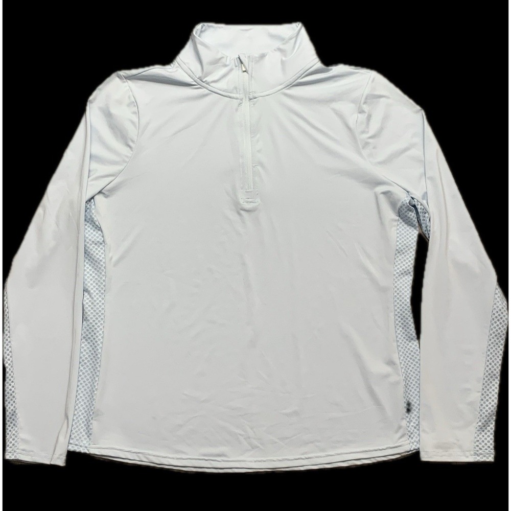 Renwick Women's Quarter-Zip Performance Pullover GOLF LIGHT BLUE - Size L